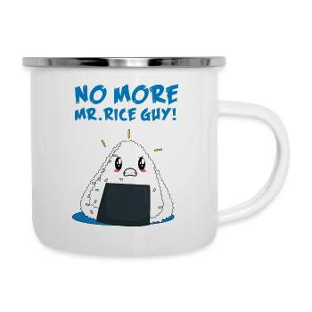 Funny No More Rice Guy - Camper Mug - white - Right