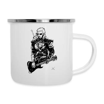 ROCK N ROLL - Camper Mug - white - Right