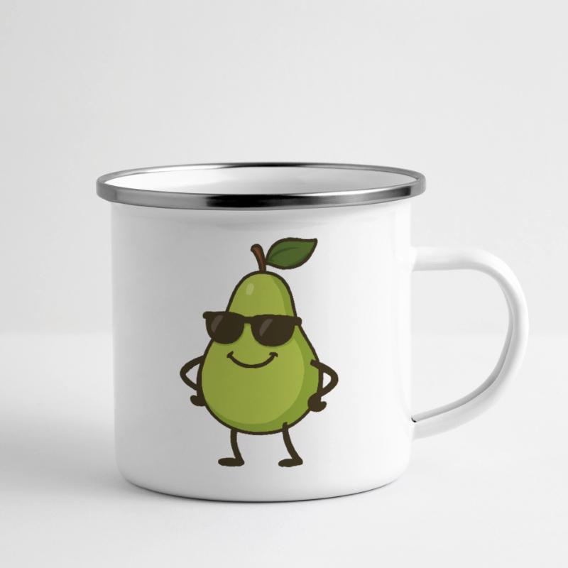Pear Comic Cool Camper Mug
