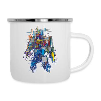 Abstract - Camper Mug - white - Right