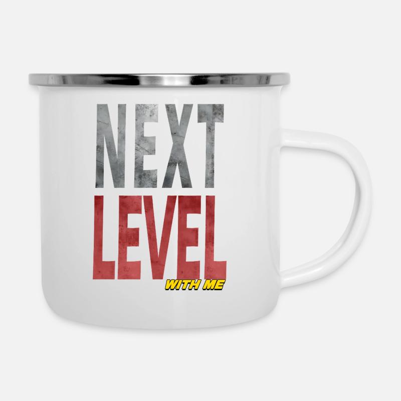Design Impactant  - Tasse émaillée - blanc
