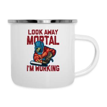 Welding Welder Steel Worker Ironworker Metal - Camper Mug - white - Right