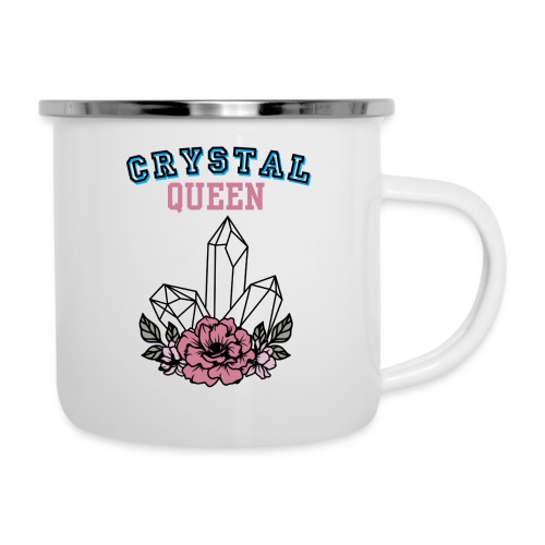 CRYSTAL QUEEN - Emaille-Tasse