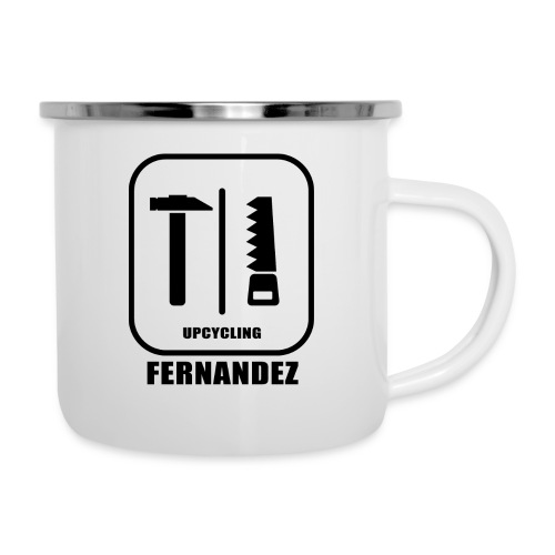 Upcycling-Fernandez - Emaille-Tasse