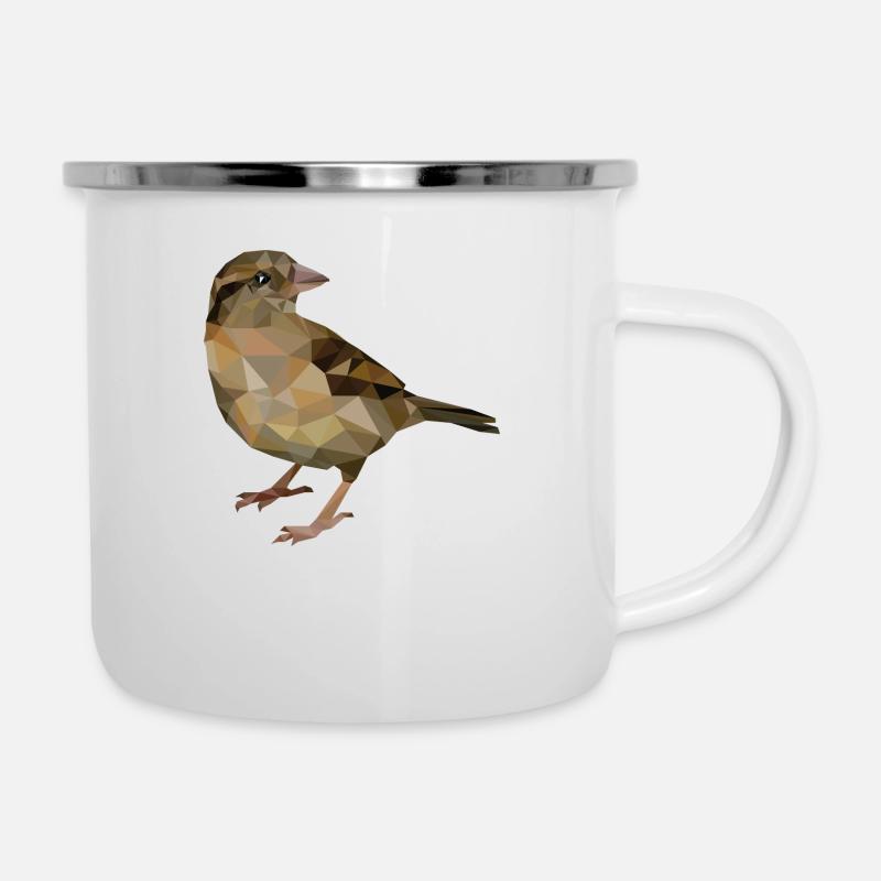 sparrow - Camper Mug - white