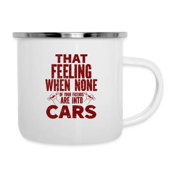 Car Vintage Racing Car Lovers Car Veterans - Camper Mug - white - Right