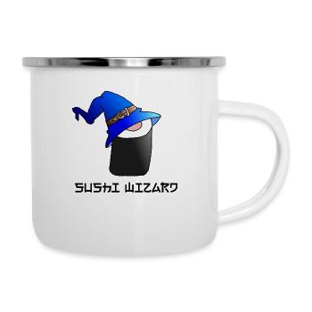 Sushi Wizard - Camper Mug - white - Right