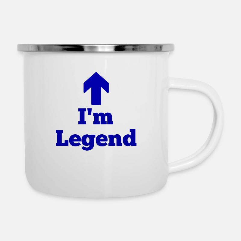 I'm legend, legend - Camper Mug - white