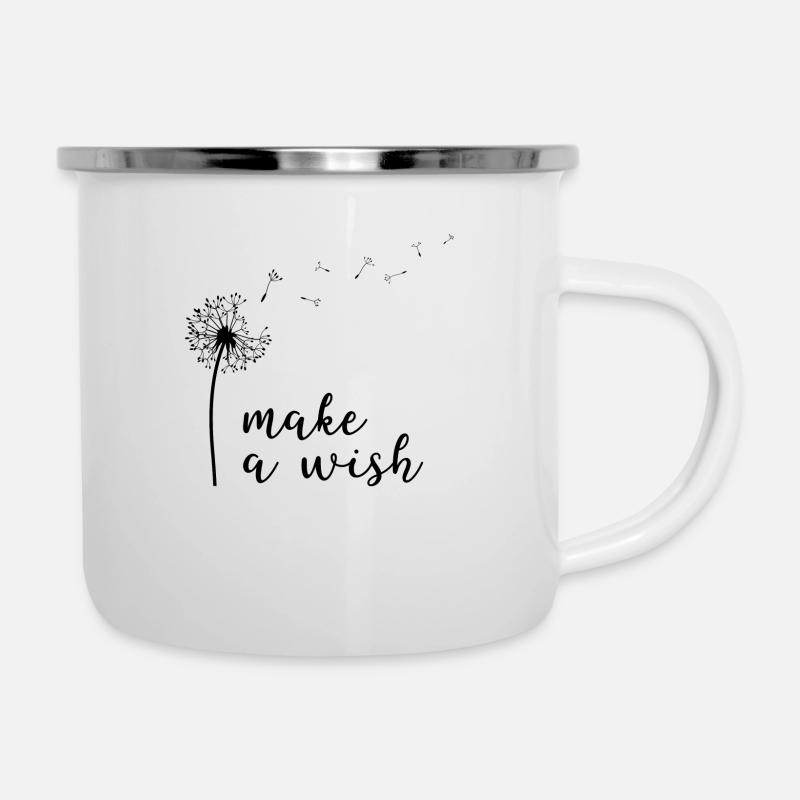 Make a wish - Camper Mug - white