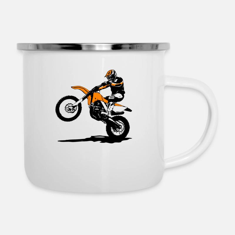 Motocross - Camper Mug - white