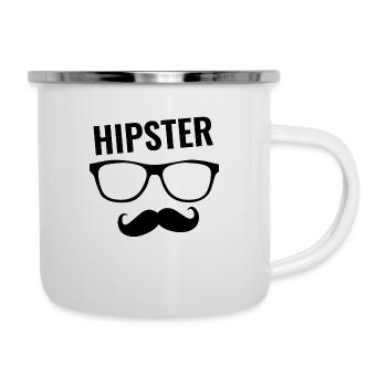hipster - Camper Mug - white - Right