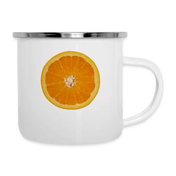 Juicy orange - Camper Mug - white - Right