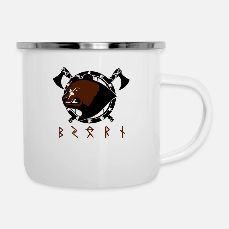 Viking Bear - Viking Bear - Camper Mug - white