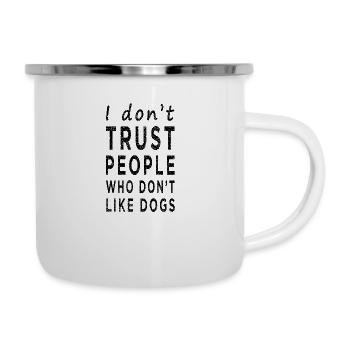 Dogs Saying - Camper Mug - white - Right