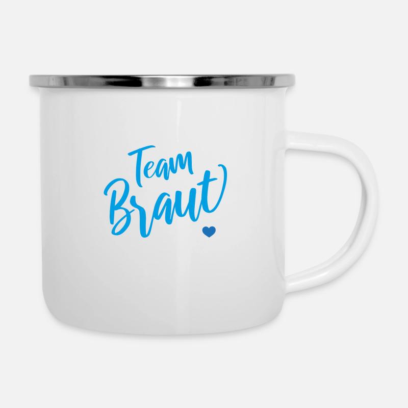 Team Braut - Camper Mug - white