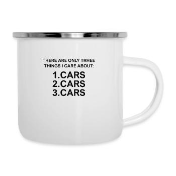 cars, cars, cars - Camper Mug - white - Right