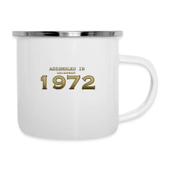 Assembled December 1972 - Camper Mug - white - Right