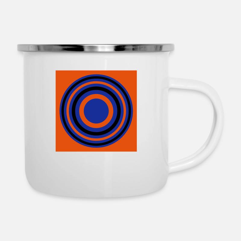 Bagues - Bagues - Tasse émaillée - blanc