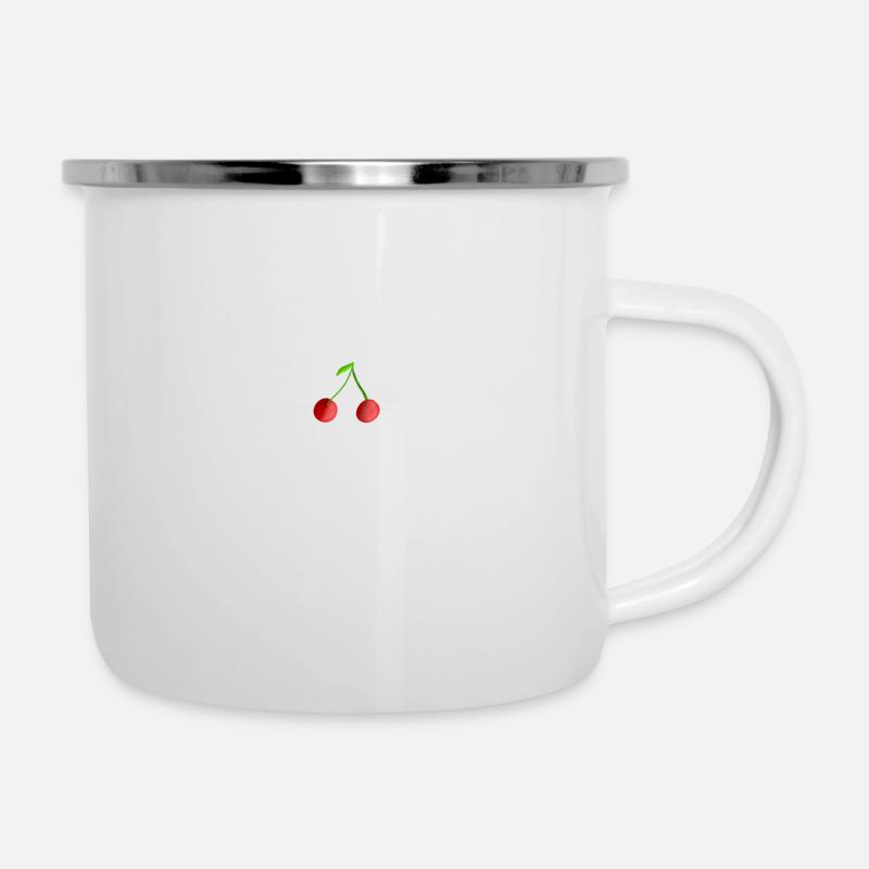 cherry - Camper Mug - white