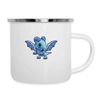 Cute Frost Dragon - Camper Mug - white - Right