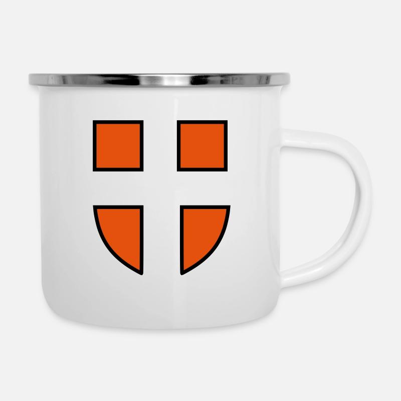 haute savoie logo - Tasse émaillée - blanc