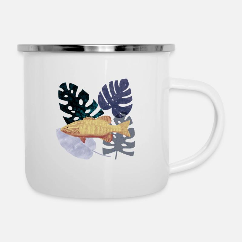 Tropics fish - Camper Mug - white