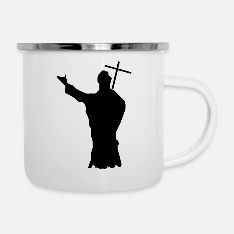 pope - Camper Mug - white