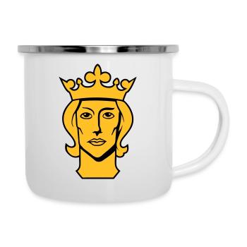 stockholm head of swedish king eric 9 sweden - Camper Mug - white - Right