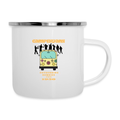 outrunning zombies since 1950 - Camper Mug