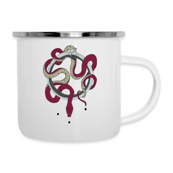 Infinite Snakes - Camper Mug - white - Right