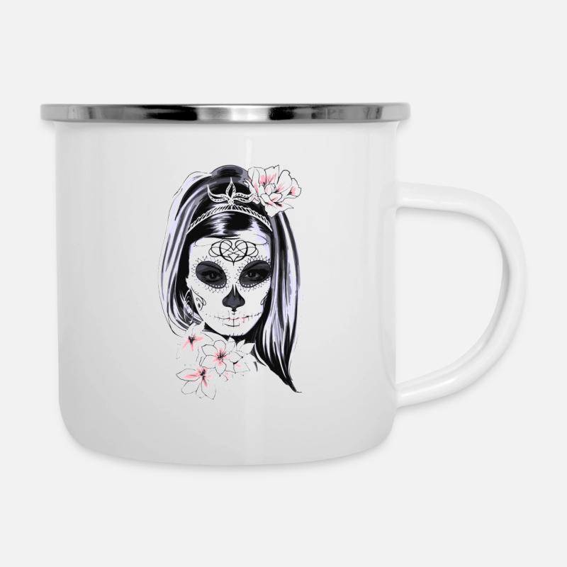 Face - Camper Mug - white