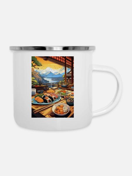 Suhsi für immer - Emaille-Tasse - Weiß