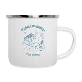 Collect memories - Camper Mug - white - Right
