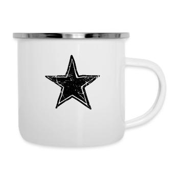 Star Drawn Path - Camper Mug - white - Right