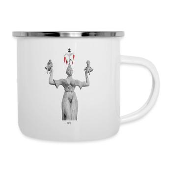 Imperia_Chili - Emaille-Tasse - Weiß - Rechts