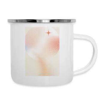 Mengdesigns : Montrez-moi le chemin - Tasse émaillée - blanc - Droite