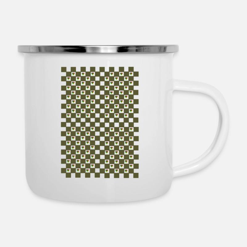 Heart design - Camper Mug - white