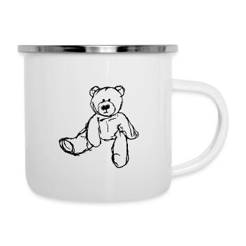 My first teddy bear for children - Camper Mug - white - Right