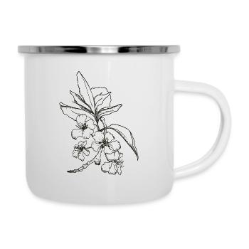 Smell The Flowers - Camper Mug - white - Right