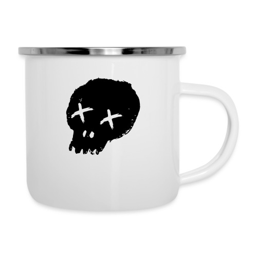 blackskulllogo png - Camper Mug