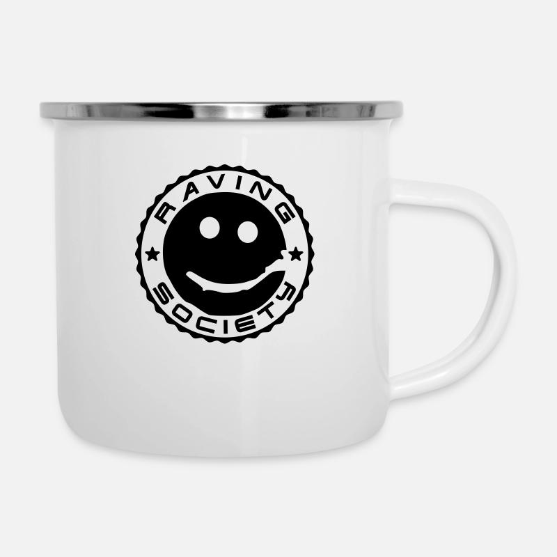 Smiley__V010 - Camper Mug - white