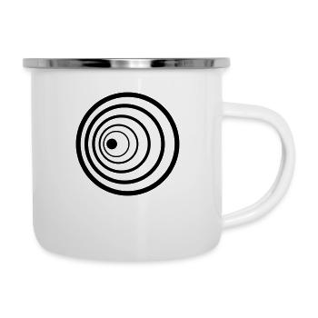 Doppler effet physicien Sitcom Big Bang Big Bang Université - Tasse émaillée - blanc - Droite