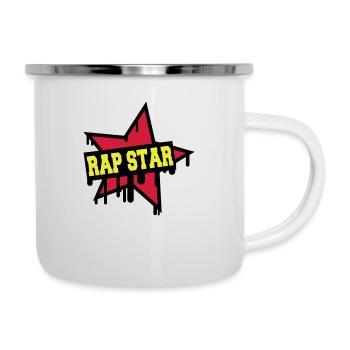 Rap Star - Camper Mug - white - Right
