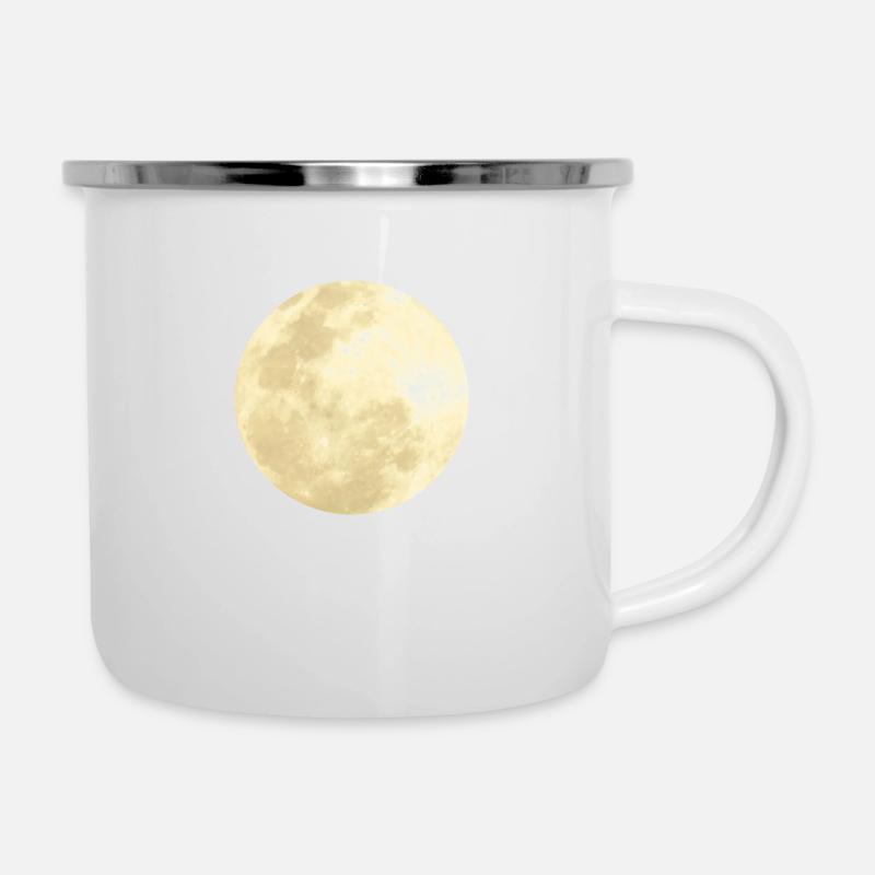 moon - Camper Mug - white