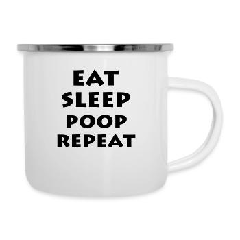 Poop - Camper Mug - white - Right