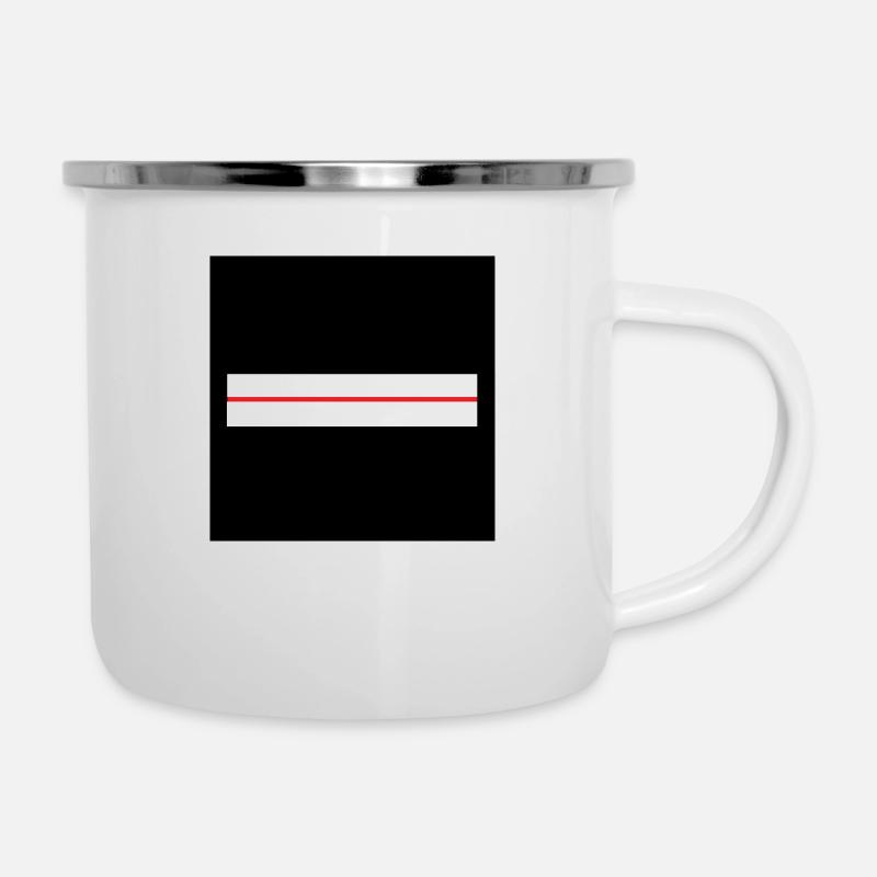 Adjudant Chef - Tasse émaillée - blanc
