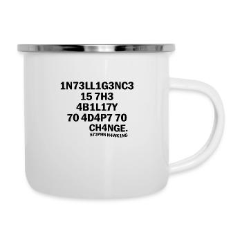 Inteligence Science Saying Physics Gift - Camper Mug - white - Right