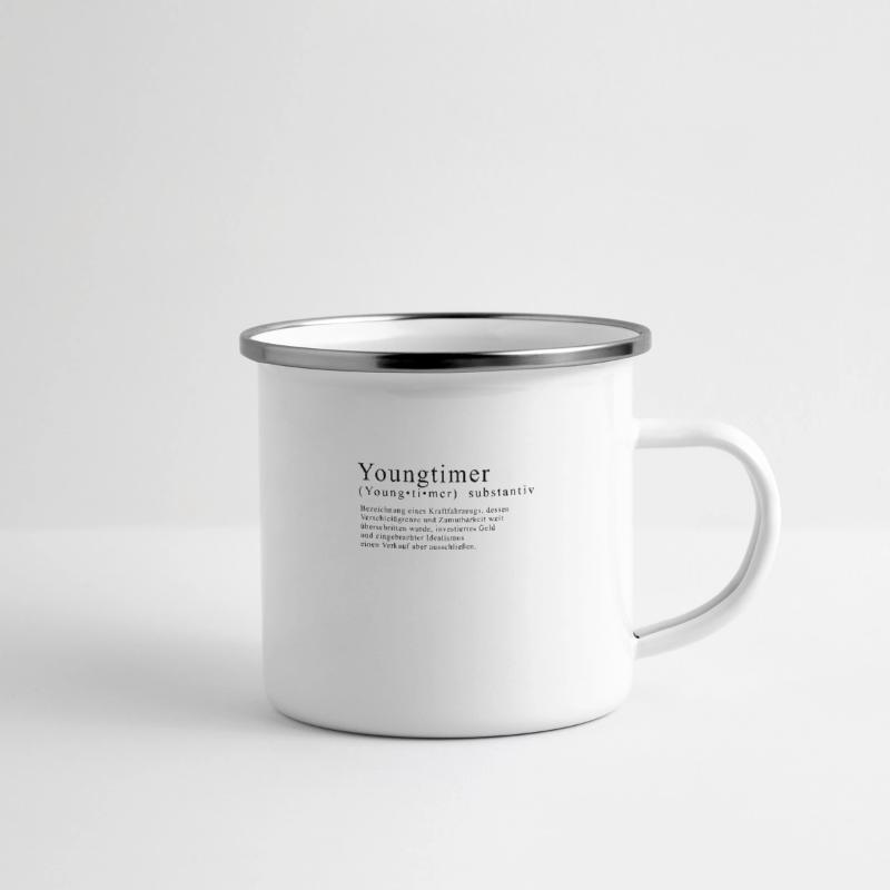 Emaille-Tasse