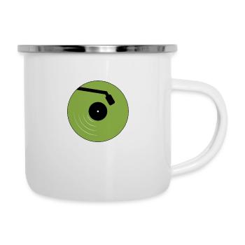 vinyl record - Camper Mug - white - Right