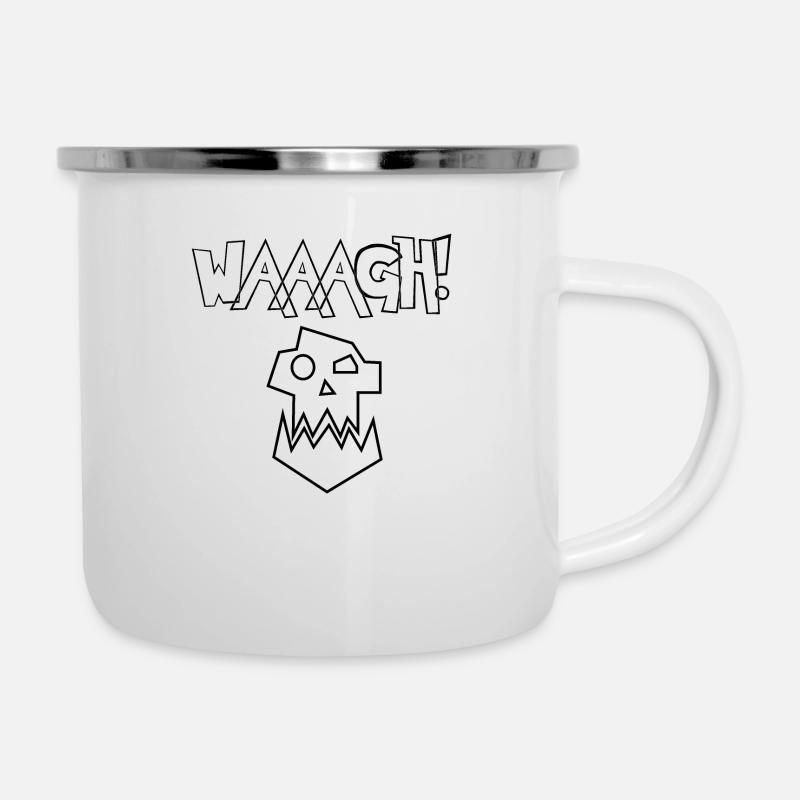 Waaagh 2 - Tasse émaillée - blanc
